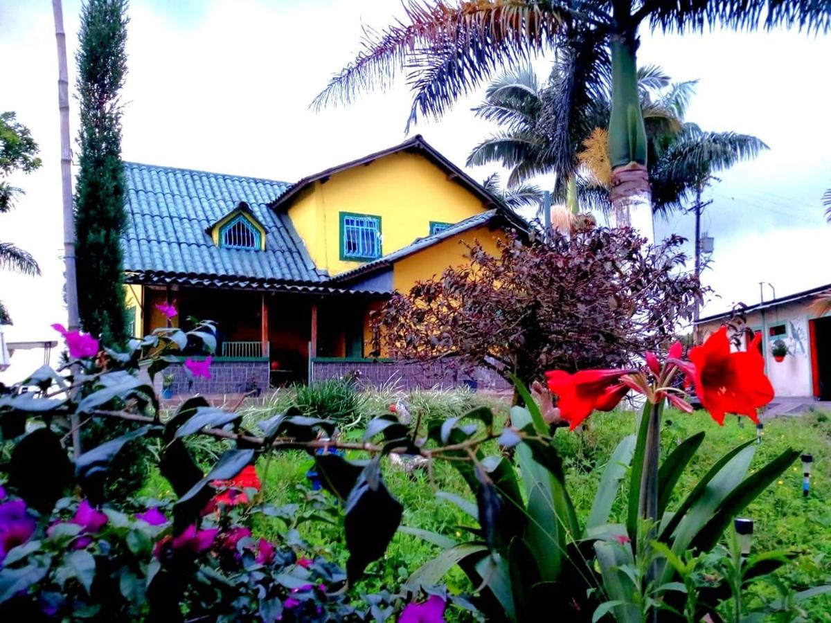 Finca Turistica Santa Clara Hostel Calarcá Buitenkant foto